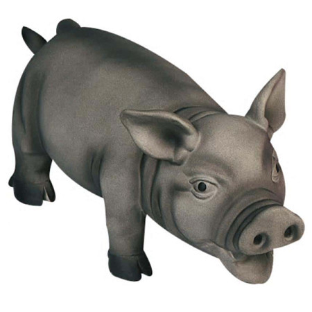 Flamingo Black Pig ФЛАМІНГО ПОРОСЯ ХРЮКАЮЧЕ ЧЕРНЕ латексна іграшка для собак Flamingo Black Pig ФЛАМІНГО ПОРОСЯ ХРЮКАЮЧЕ ЧЕРНЕ латексна іграшка для собак