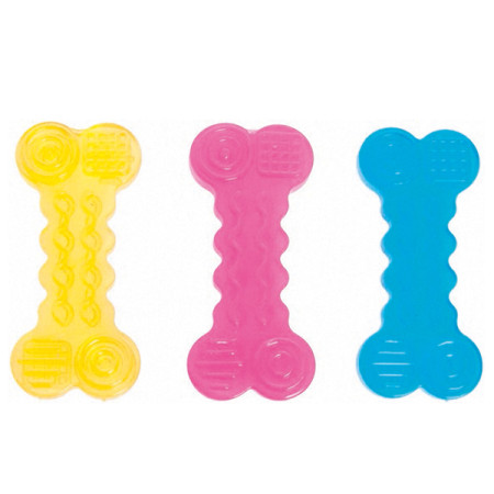 Flamingo Good4Fun Bone ФЛАМІНГО ГУД ФО ФАН РЕЛЬЄФНА КІСТКА іграшка для собак, TPR-гума Flamingo Good4Fun Bone ФЛАМІНГО ГУД ФО ФАН РЕЛЬЄФНА КІСТКА іграшка для собак, TPR-гума