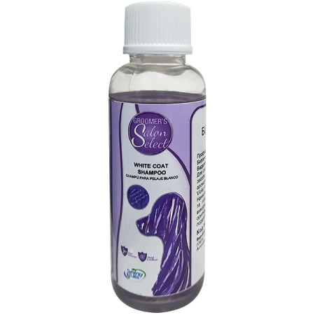 SynergyLabs SalonSelect White Coat САЛОН СЕЛЕКТ БІЛОСНІЖНА ШЕРСТЬ шампунь для собак і котів, 0.045 л SynergyLabs SalonSelect White Coat САЛОН СЕЛЕКТ БІЛОСНІЖНА ШЕРСТЬ шампунь для собак і котів, 0.045 л