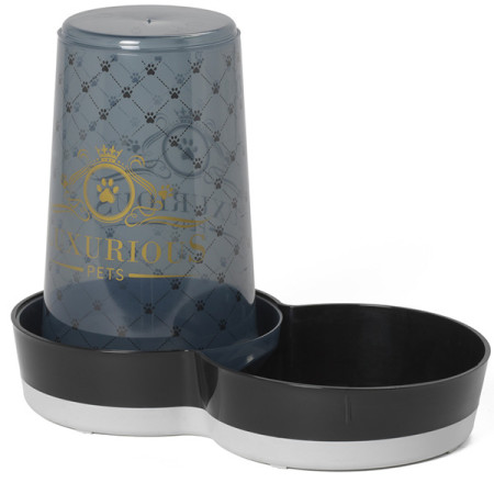 Moderna Tasty Luxurious МОДЕРНА ЛАКШЕРИЗ автокормушка автопоилка для собак и котов, 1.5 л Moderna Tasty Luxurious МОДЕРНА ЛАКШЕРИЗ автокормушка автопоилка для собак и котов, 1.5 л
