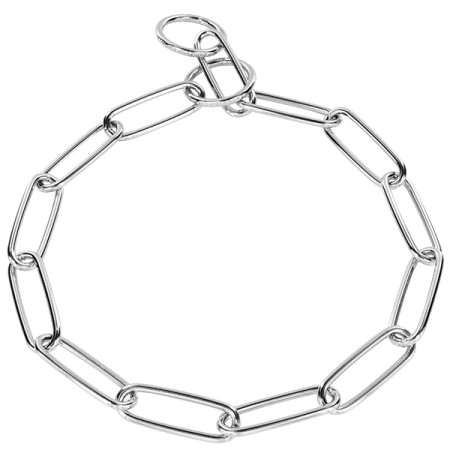 Sprenger Collar Long Link СПРЕНГЕР ОШЕЙНИК для собак, длинное звено 3мм, хромированная сталь, 50 см Sprenger Collar Long Link СПРЕНГЕР ОШЕЙНИК для собак, длинное звено 3мм, хромированная сталь, 50 см