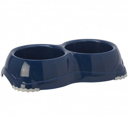 Moderna Double Smarty Bowl Medium МОДЕРНА СМАРТИ двойная миска для собак, 2х645мл, цвет черничный Moderna Double Smarty Bowl Medium МОДЕРНА СМАРТИ двойная миска для собак, 2х645мл, цвет черничный