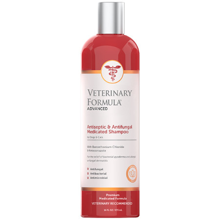 Veterinary Formula АНТИСЕПТИК та ПРОТИГРИБКОВИЙ шампунь для собак котів, 0.473 л Veterinary Formula АНТИСЕПТИК та ПРОТИГРИБКОВИЙ шампунь для собак котів, 0.473 л