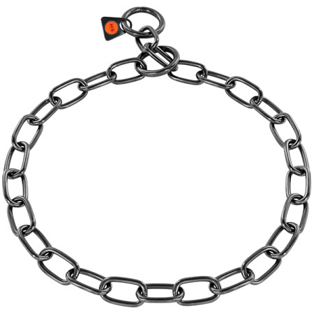 Sprenger Collar Medium Link СПРЕНГЕР ОШЕЙНИК для собак, среднее звено 3мм, вороненая нержавеющая сталь, 49 см