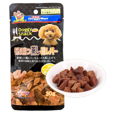 DoggyMan Steamed Chicken Liver Bits ДОГГИМЕН КУРИНАЯ ПЕЧЕНЬ НА ПАРУ лакомство для собак DoggyMan Steamed Chicken Liver Bits ДОГГИМЕН КУРИНАЯ ПЕЧЕНЬ НА ПАРУ лакомство для собак