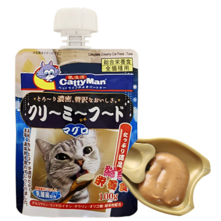 CattyMan Complete Creamy Food Tuna КЭТТИМЕН КРЕМ-ПЮРЕ С ТУНЦОМ жидкий корм для котов CattyMan Complete Creamy Food Tuna КЭТТИМЕН КРЕМ-ПЮРЕ С ТУНЦОМ жидкий корм для котов