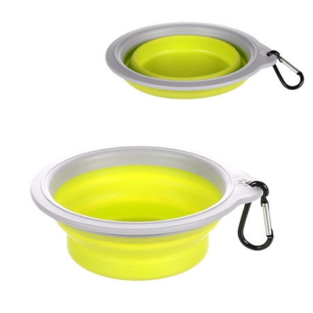 Flamingo Travel Bowl Bubo ФЛАМІНГО БУБО складана миска з карабіном для собак та котів, 0.375 л Flamingo Travel Bowl Bubo ФЛАМІНГО БУБО складана миска з карабіном для собак та котів, 0.375 л