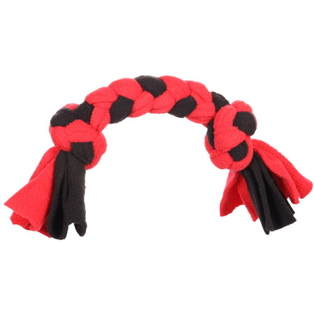 Flamingo Womas Fleece Bone With Rope ФЛАМІНГО ВОМАШ МОТУЗЯНА КІСТКА З ВУЗЛАМИ іграшка для собак, М Flamingo Womas Fleece Bone With Rope ФЛАМІНГО ВОМАШ МОТУЗЯНА КІСТКА З ВУЗЛАМИ іграшка для собак, М