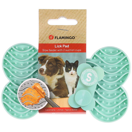 Flamingo Lick Pad Yummee ФЛАМІНГО ЛИЗАЛЬНИЙ КИЛИМОК антистрес для собак і котів, S Flamingo Lick Pad Yummee ФЛАМІНГО ЛИЗАЛЬНИЙ КИЛИМОК антистрес для собак і котів, S