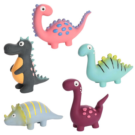 Flamingo Puga Dino ФЛАМІНГО ПУГА ДИНОЗАВР латексна іграшка з пищалкою для собак Flamingo Puga Dino ФЛАМІНГО ПУГА ДИНОЗАВР латексна іграшка з пищалкою для собак