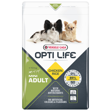 Opti Life Adult Mini ОПТІ ЛАЙФ ДОРОСЛИЙ МІНІ МАЛИХ сухий суперпреміум корм для собак міні та малих порід, 2.5 кг Opti Life Adult Mini ОПТІ ЛАЙФ ДОРОСЛИЙ МІНІ МАЛИХ сухий суперпреміум корм для собак міні та малих порід, 2.5 кг