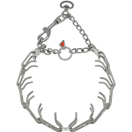 Sprenger Ultra-Plus Training Collar СПРЕНГЕР УЛЬТРА-ПЛЮС ПАРФОРС строгий ошейник-мартингал для собак, поворотное кольцо, карабин, нержавеющая сталь, 63 см Sprenger Ultra-Plus Training Collar СПРЕНГЕР УЛЬТРА-ПЛЮС ПАРФОРС строгий ошейник-мартингал для собак, поворотное кольцо, карабин, нержавеющая сталь, 63 см
