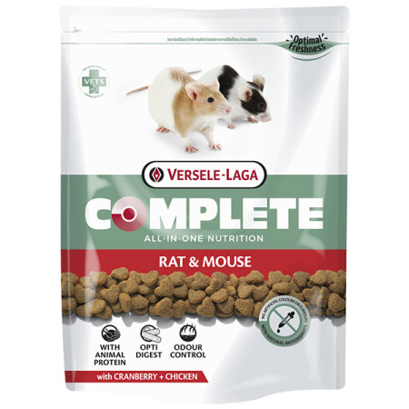 Versele-Laga Complete Rat & Mouse ВЕРСЕЛЕ-ЛАГА КОМПЛИТ РЭТ МАУС корм для крыс, мышей, 500 г Versele-Laga Complete Rat & Mouse ВЕРСЕЛЕ-ЛАГА КОМПЛИТ РЭТ МАУС корм для крыс, мышей, 500 г