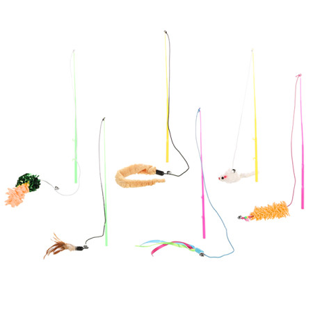 Flamingo Fishing-Rod ФЛАМІНГО вудка дражнилка з іграшкою, іграшка для котів Flamingo Fishing-Rod ФЛАМІНГО вудка дражнилка з іграшкою, іграшка для котів
