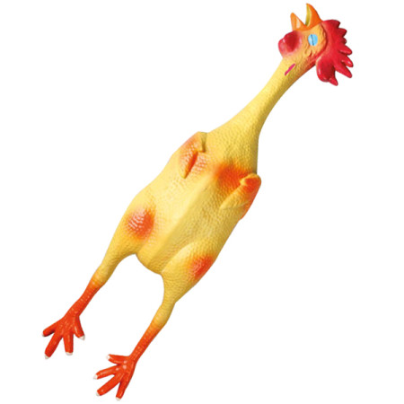 Flamingo Latex Chicken ФЛАМІНГО КУРКА латексна іграшка з пищалкою для собак Flamingo Latex Chicken ФЛАМІНГО КУРКА латексна іграшка з пищалкою для собак