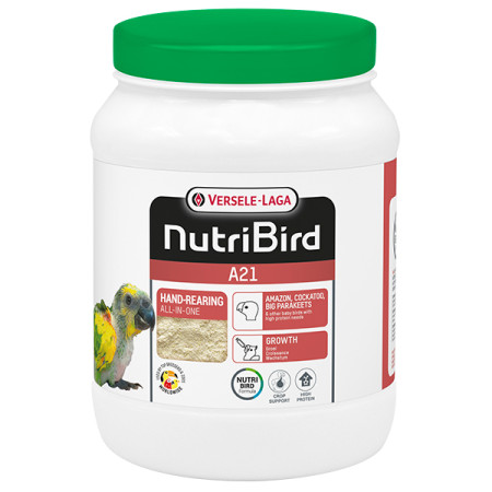 Versele-Laga NutriBird A21 ВЕРСЕЛЕ-ЛАГА НУТРІБЕРД A21 молоко для пташенят середніх папуг та інших видів птахів, 800 г Versele-Laga NutriBird A21 ВЕРСЕЛЕ-ЛАГА НУТРІБЕРД A21 молоко для пташенят середніх папуг та інших видів птахів, 800 г