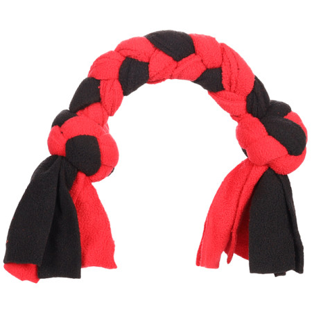 Flamingo Womas Fleece Bone With Rope ФЛАМІНГО ВОМАШ МОТУЗЯНА КІСТКА З ВУЗЛАМИ іграшка для собак, L Flamingo Womas Fleece Bone With Rope ФЛАМІНГО ВОМАШ МОТУЗЯНА КІСТКА З ВУЗЛАМИ іграшка для собак, L