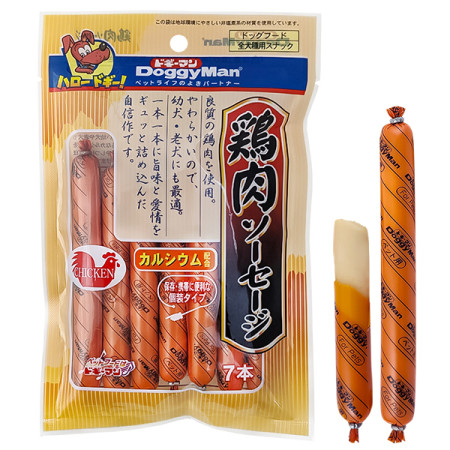 DoggyMan Chicken Sausages ДОГГИМЭН СОСИСКИ КУРИНЫЕ лакомство для собак DoggyMan Chicken Sausages ДОГГИМЭН СОСИСКИ КУРИНЫЕ лакомство для собак