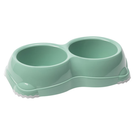 Moderna Double Smarty Bowl Medium МОДЕРНА СМАРТИ двойная миска для собак, 2х645мл, цвет светло зеленый