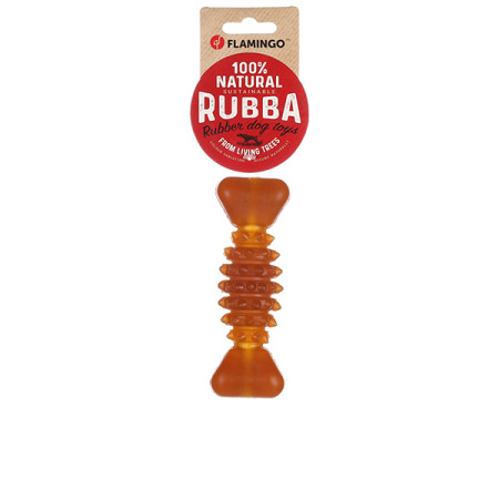 Flamingo Rubba Bone ФЛАМІНГО КІСТКА ГУМОВА З ШИПАМИ іграшка для собак, М Flamingo Rubba Bone ФЛАМІНГО КІСТКА ГУМОВА З ШИПАМИ іграшка для собак, М