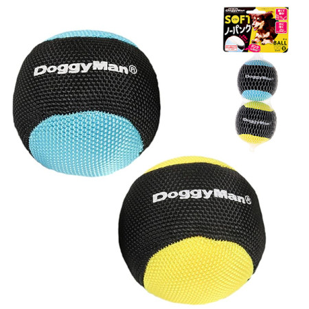 DoggyMan Soft Ball S ДОГГИМЭН МЯГКИЙ МЯЧ С НАПОЛНИТЕЛЕМ игрушка для собак, набор 2шт
