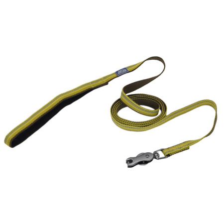 Coastal K9 Explorer Leash КОСТАЛ К9 ЭКСПЛОРЕР светоотражающий поводок для собак, 1.6смХ1.8м, цвет золотарник