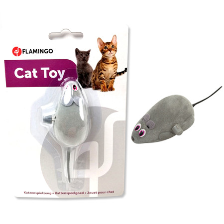 Flamingo Wind UP Darren Mouse ФЛАМІНГО МИША НА КОЛЕСАХ заводна іграшка для котів Flamingo Wind UP Darren Mouse ФЛАМІНГО МИША НА КОЛЕСАХ заводна іграшка для котів