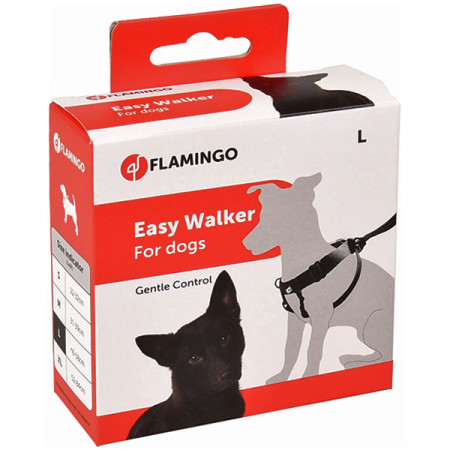 Flamingo Easy Walker ФЛАМІНГО ІЗІ ВОКЕР тренувальна шлея для собак, нейлон, L Flamingo Easy Walker ФЛАМІНГО ІЗІ ВОКЕР тренувальна шлея для собак, нейлон, L
