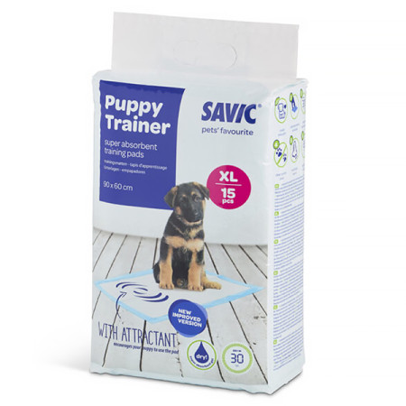 Savic Puppy Trainer XL САВІК ПАППІ ТРЕЙНЕР пелюшка для собак та цуценят великих порід, 15 шт Savic Puppy Trainer XL САВІК ПАППІ ТРЕЙНЕР пелюшка для собак та цуценят великих порід, 15 шт