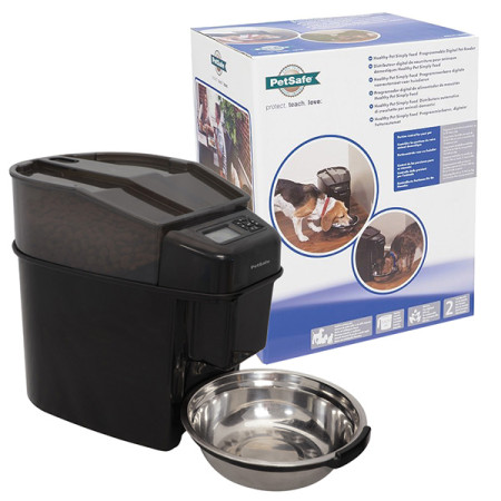 PetSafe Healthy Pet ПЕТСЕЙФ ХЕЛСІ ПЕТ автоматична годівниця для котів та собак, таймер, 12 порцій PetSafe Healthy Pet ПЕТСЕЙФ ХЕЛСІ ПЕТ автоматична годівниця для котів та собак, таймер, 12 порцій