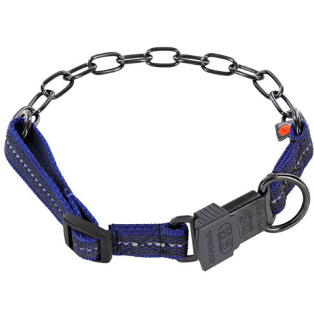 Sprenger Adjustable Collar with Assembly Chain СПРЕНГЕР РЕГУЛИРУЕМЫЙ ОШЕЙНИК с нейлоном для собак, среднее звено, нержавеющая сталь Sprenger Adjustable Collar with Assembly Chain СПРЕНГЕР РЕГУЛИРУЕМЫЙ ОШЕЙНИК с нейлоном для собак, среднее звено, нержавеющая сталь