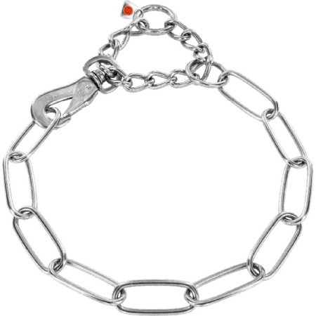 Sprenger Extra Long Link широкое звено ошейник для собак, сталь, 65 см Sprenger Extra Long Link широкое звено ошейник для собак, сталь, 65 см
