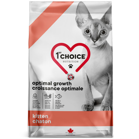 1st Choice Kitten Optimal Growth ФЕСТ ЧОЙС РИБА ДЛЯ КОТЯТ сухий суперпреміум корм для кошенят, 4.54 кг