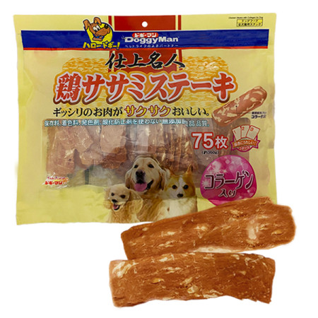 DoggyMan Chicken Steak With Collagen ДОГГИМЕН КУРИНОЕ ФИЛЕ С КОЛЛАГЕНОМ лакомство для собак DoggyMan Chicken Steak With Collagen ДОГГИМЕН КУРИНОЕ ФИЛЕ С КОЛЛАГЕНОМ лакомство для собак