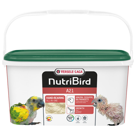 Versele-Laga NutriBird A21 ВЕРСЕЛЕ-ЛАГА НУТРІБЕРД A21 молоко для пташенят середніх папуг та інших видів птахів, 3 кг Versele-Laga NutriBird A21 ВЕРСЕЛЕ-ЛАГА НУТРІБЕРД A21 молоко для пташенят середніх папуг та інших видів птахів, 3 кг