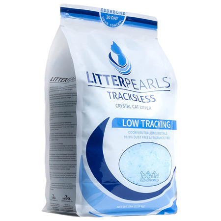 Litter Pearls TrackLess ЛИТТЕР ПЕРЛС ТРАКЛЕС кварцевый силикагелевый наполнитель для туалетов котов