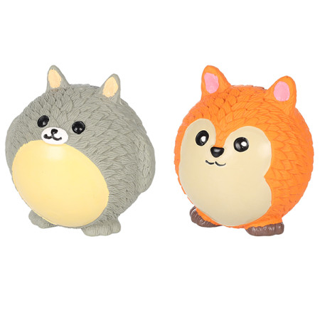 Flamingo Bolka Chinchilla Fox ФЛАМІНГО БОЛКА ШИНШИЛА ЛИСИЦЯ іграшка з пищалкою для собак Flamingo Bolka Chinchilla Fox ФЛАМІНГО БОЛКА ШИНШИЛА ЛИСИЦЯ іграшка з пищалкою для собак