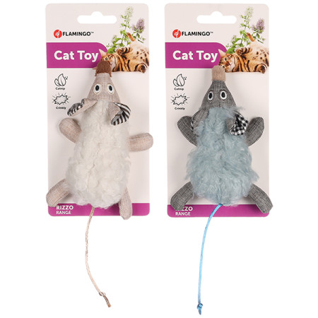 Flamingo Rizzo Mouse ФЛАМІНГО РІЦЦО МИША шурхотлива іграшка з котячою м’ятою для котів Flamingo Rizzo Mouse ФЛАМІНГО РІЦЦО МИША шурхотлива іграшка з котячою м’ятою для котів
