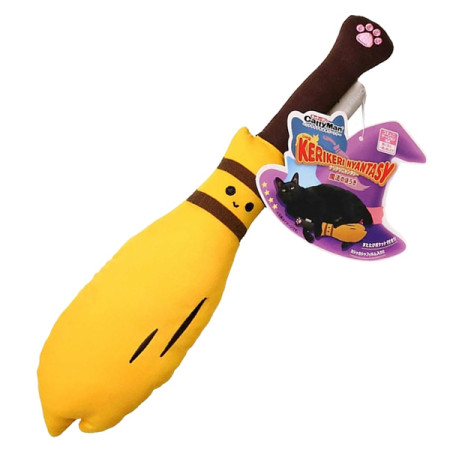 CattyMan Kick Toy Broom КЭТТИМЭН МЕТЛА шуршащая игрушка для котов