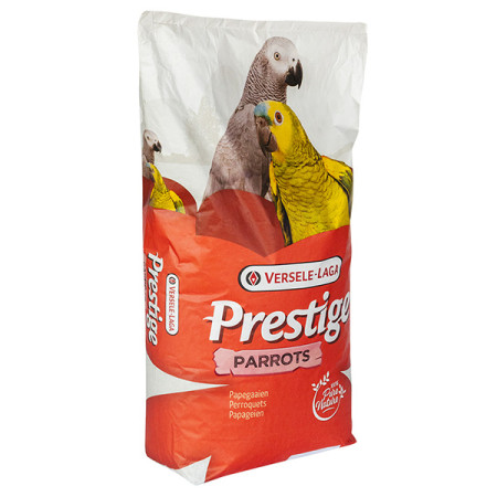 Versele-Laga Prestige Parrots ВЕРСЕЛЕ-ЛАГА ПРЕСТИЖ КРУПНЫЙ ПОПУГАЙ зерновая смесь, корм для крупных попугаев, 15 кг Versele-Laga Prestige Parrots ВЕРСЕЛЕ-ЛАГА ПРЕСТИЖ КРУПНЫЙ ПОПУГАЙ зерновая смесь, корм для крупных попугаев, 15 кг