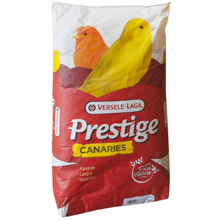 Versele-Laga Prestige Canaries ВЕРСЕЛЕ-ЛАГА ПРЕСТИЖ КАНАРЕЙКА зерновая смесь корм для канареек, 20 кг Versele-Laga Prestige Canaries ВЕРСЕЛЕ-ЛАГА ПРЕСТИЖ КАНАРЕЙКА зерновая смесь корм для канареек, 20 кг