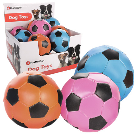 Flamingo Football Multiple Colours ФЛАМІНГО ФУТБОЛЬНИЙ М’ЯЧ КОЛЬОРОВИЙ 10см іграшка для собак Flamingo Football Multiple Colours ФЛАМІНГО ФУТБОЛЬНИЙ М’ЯЧ КОЛЬОРОВИЙ 10см іграшка для собак