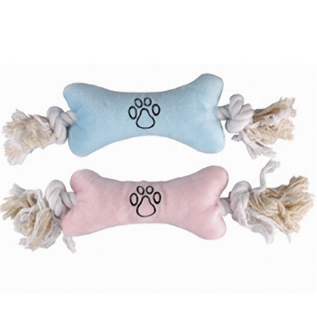 Flamingo Puppy Plush Bone ФЛАМІНГО ПЛЮШОВА КІСТКА НА КАНАТІ м’яка іграшка для цуценят Flamingo Puppy Plush Bone ФЛАМІНГО ПЛЮШОВА КІСТКА НА КАНАТІ м’яка іграшка для цуценят