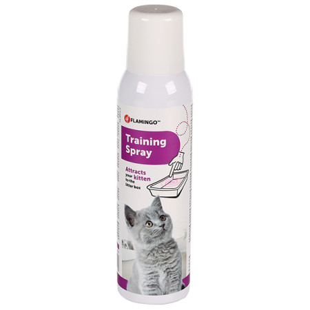 Flamingo Kitten Training Spray ФЛАМІНГО ТРЕНІНГ СПРЕЙ для привчання кошеня до туалету, кігтеточки, іграшки Flamingo Kitten Training Spray ФЛАМІНГО ТРЕНІНГ СПРЕЙ для привчання кошеня до туалету, кігтеточки, іграшки