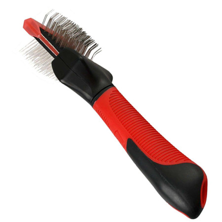 Flamingo Soft Slicker Brush 2in1 ФЛАМІНГО СЛІКЕР М’ЯКИЙ 2в1 пуходерка для собак малих та средніх порід Flamingo Soft Slicker Brush 2in1 ФЛАМІНГО СЛІКЕР М’ЯКИЙ 2в1 пуходерка для собак малих та средніх порід