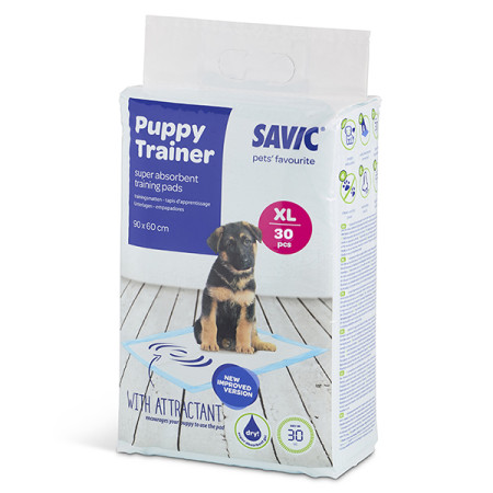 Savic Puppy Trainer XL САВІК ПАППІ ТРЕЙНЕР пелюшка для собак та цуценят великих порід, 30 шт Savic Puppy Trainer XL САВІК ПАППІ ТРЕЙНЕР пелюшка для собак та цуценят великих порід, 30 шт