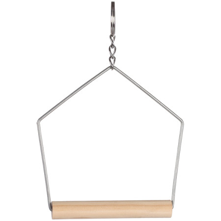 Flamingo Swing + Wooden Perch ФЛАМІНГО ГОЙДАЛКА з дерев’яною жердочкою, іграшка для птахів Flamingo Swing + Wooden Perch ФЛАМІНГО ГОЙДАЛКА з дерев’яною жердочкою, іграшка для птахів