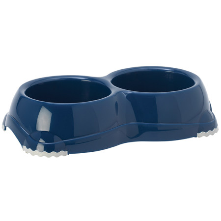 Moderna Double Smarty Bowl Small МОДЕРНА СМАРТИ двойная миска для собак и котов, 2х330мл, цвет черничный Moderna Double Smarty Bowl Small МОДЕРНА СМАРТИ двойная миска для собак и котов, 2х330мл, цвет черничный