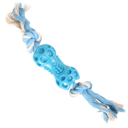 Flamingo Lindo Dumbbell With Rope ФЛАМІНГО ЛІНДО ГАНТЕЛЬ з КАНАТОМ іграшка для собак Flamingo Lindo Dumbbell With Rope ФЛАМІНГО ЛІНДО ГАНТЕЛЬ з КАНАТОМ іграшка для собак