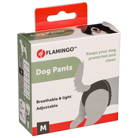 Flamingo Dog Pants Sasha ФЛАМІНГО САША гігієнічні труси для собак, М Flamingo Dog Pants Sasha ФЛАМІНГО САША гігієнічні труси для собак, М